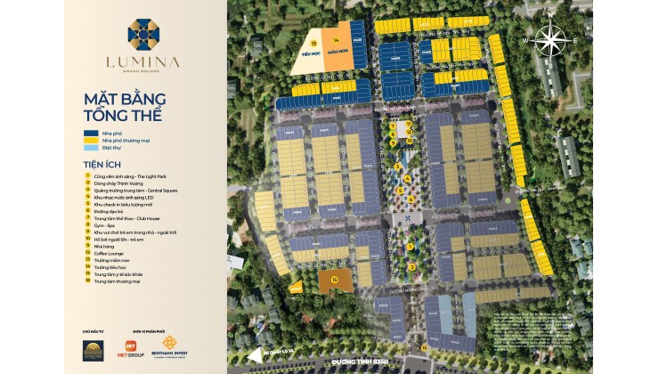 Bán đất nền dự án Lumina Grand Square Cần Giuộc LA - Giỏ hàng đặc biệt chỉ từ 21tr/m2